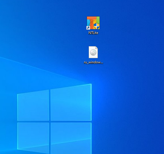 Программа NTLite и дистрибутив Windows