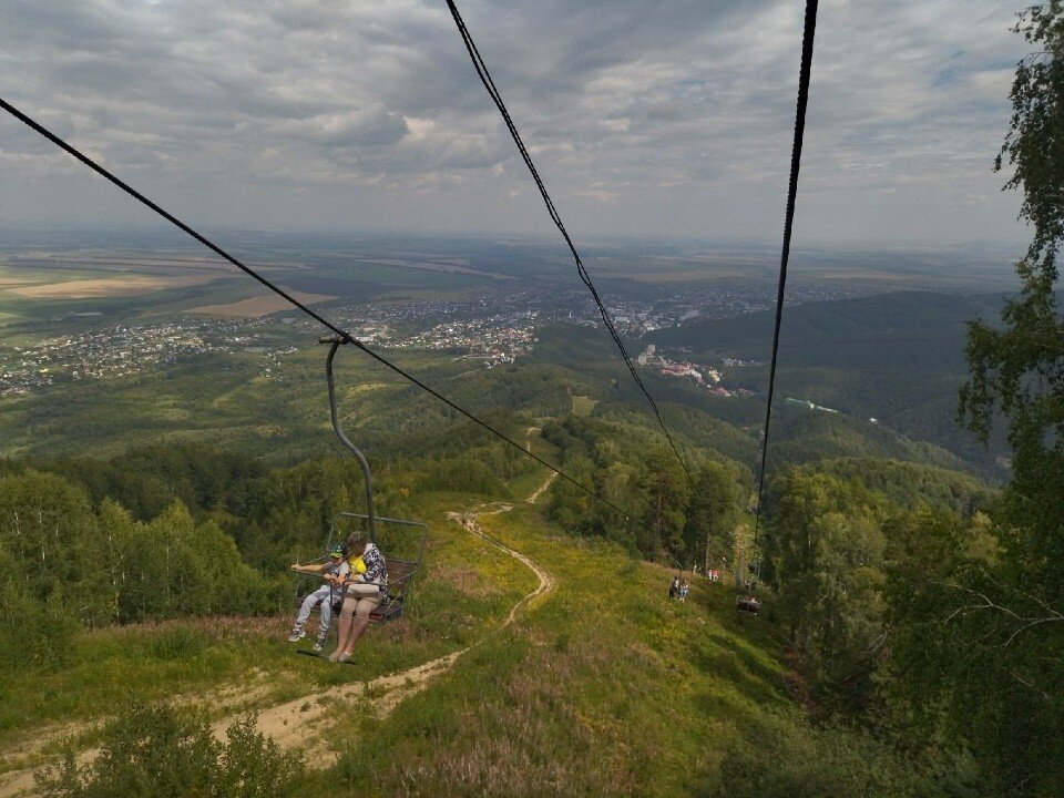     Канатно-кресельная дорога в Белокурихе. Яна ЛИСИНА