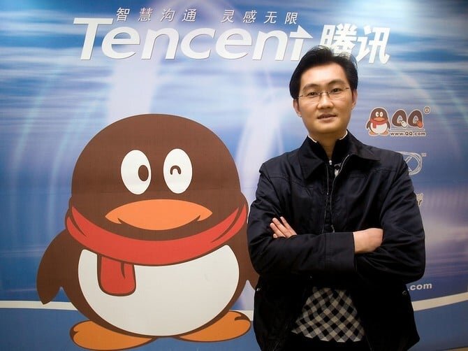 Ма Хуатэн – "Пони" Ма и талисман Tencent 