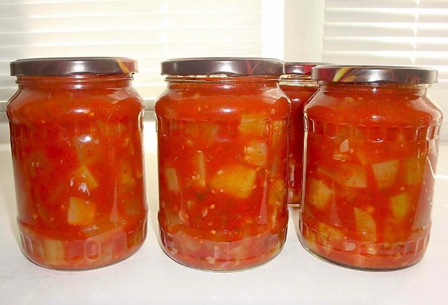 Кабачки по-кубански. 