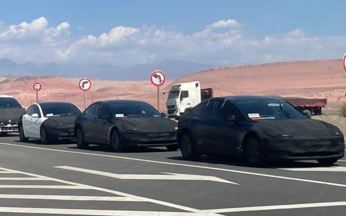 Tesla проводит высокотемпературные испытания своей Model 3 Highlands в Китае  | BIFUSI. Доставка авто из Китая в Россию | Дзен