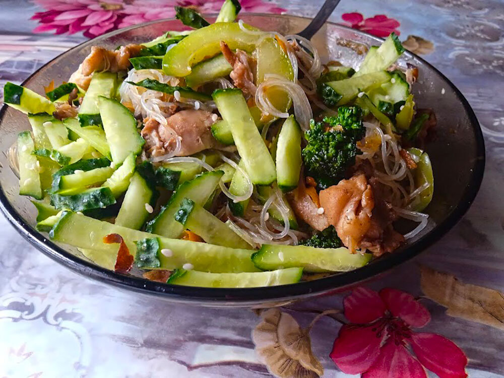 Вот такой салат получился