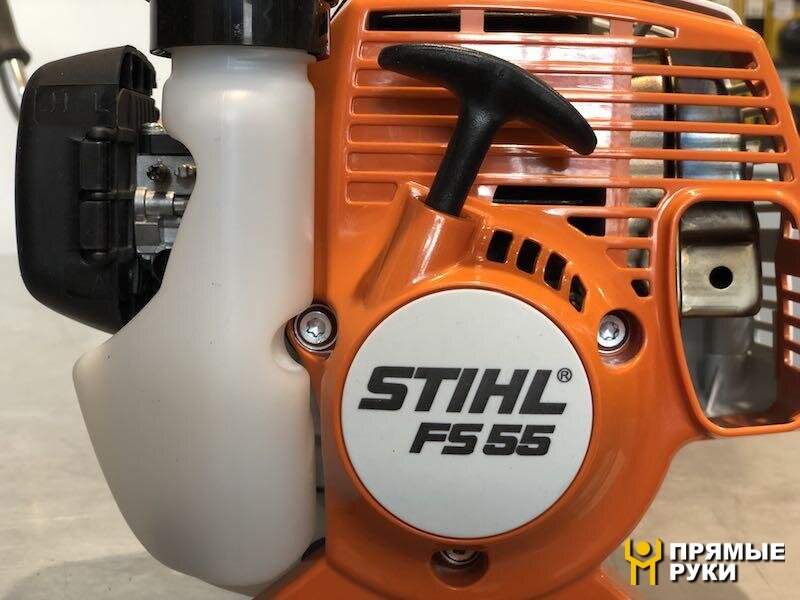 Ремонт триммера Stihl FS 55. Замена топливного фильтра