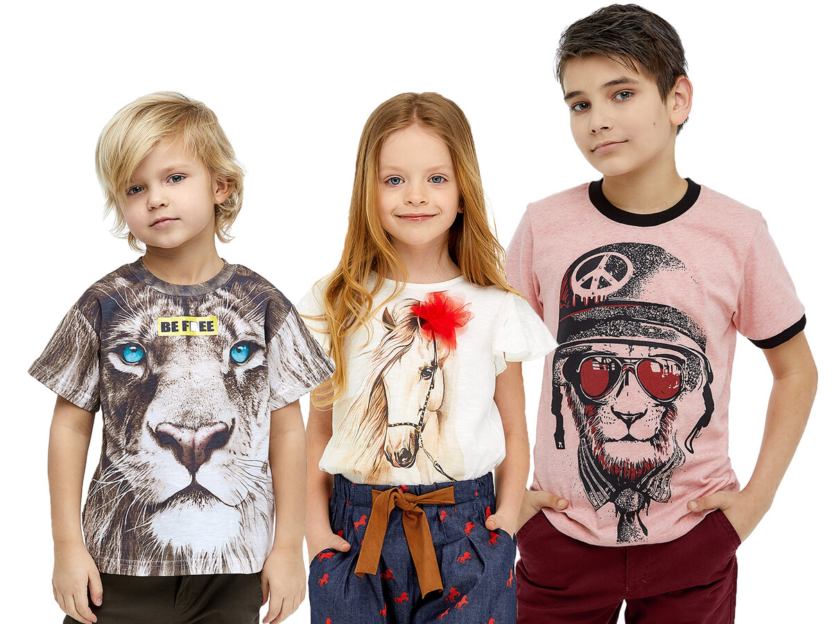 Детские футболки из коллекции одежды Bell Bimbo 