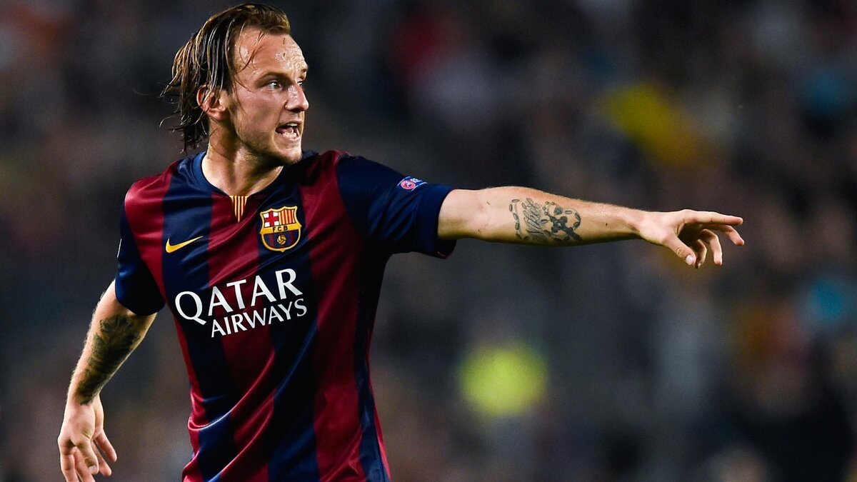 Иван Ракитич - игрок Барселоны.