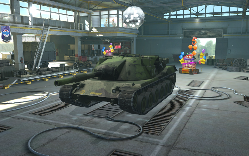 KpfPz 70 / Тяжёлый танк / Премиум техника Германии / Скриншот из игры