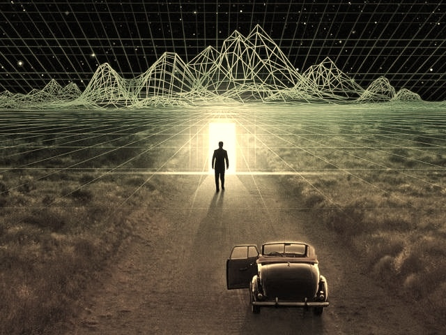 Кадр из фильма "Тринадцатый этаж"