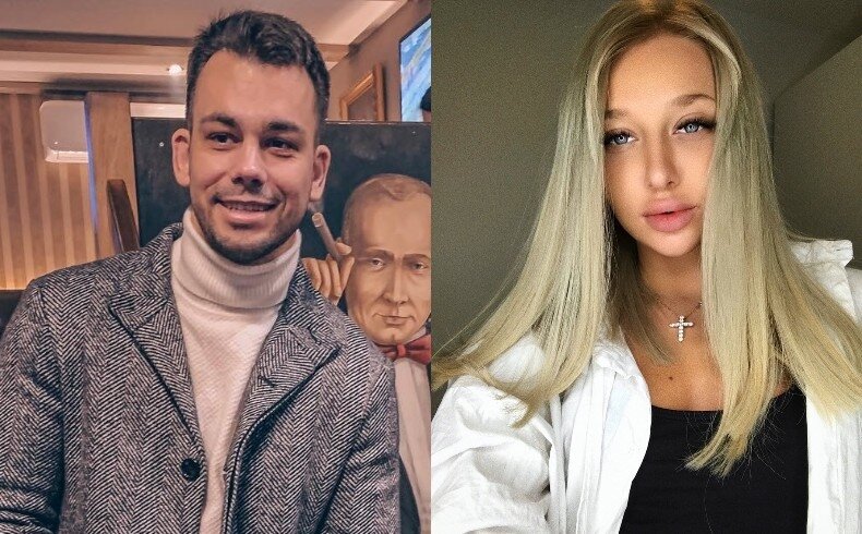 Серёжа и Настя поцеловались в самолёте
​Фото: «Инстаграм»