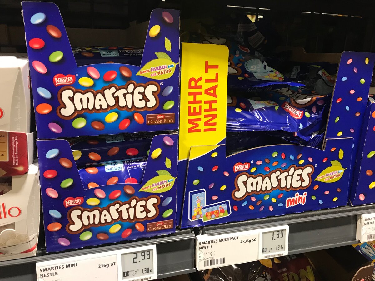 Типа M&M‘s только подешевле
