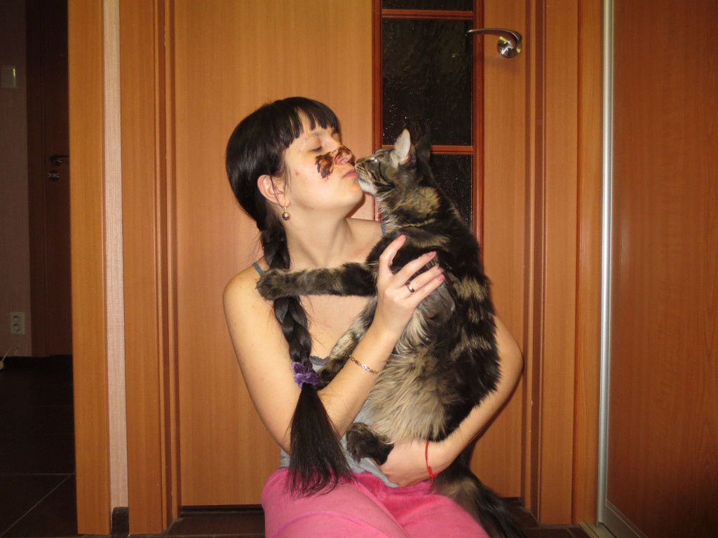 Тайская маска, очень вкусно пахнет орешками) 