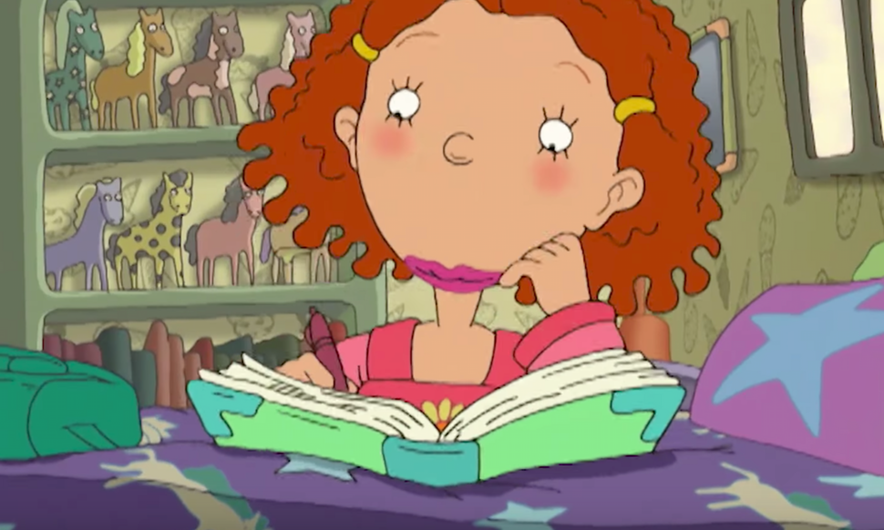 Кадр из мультсериала "Как говорит Джинджер"