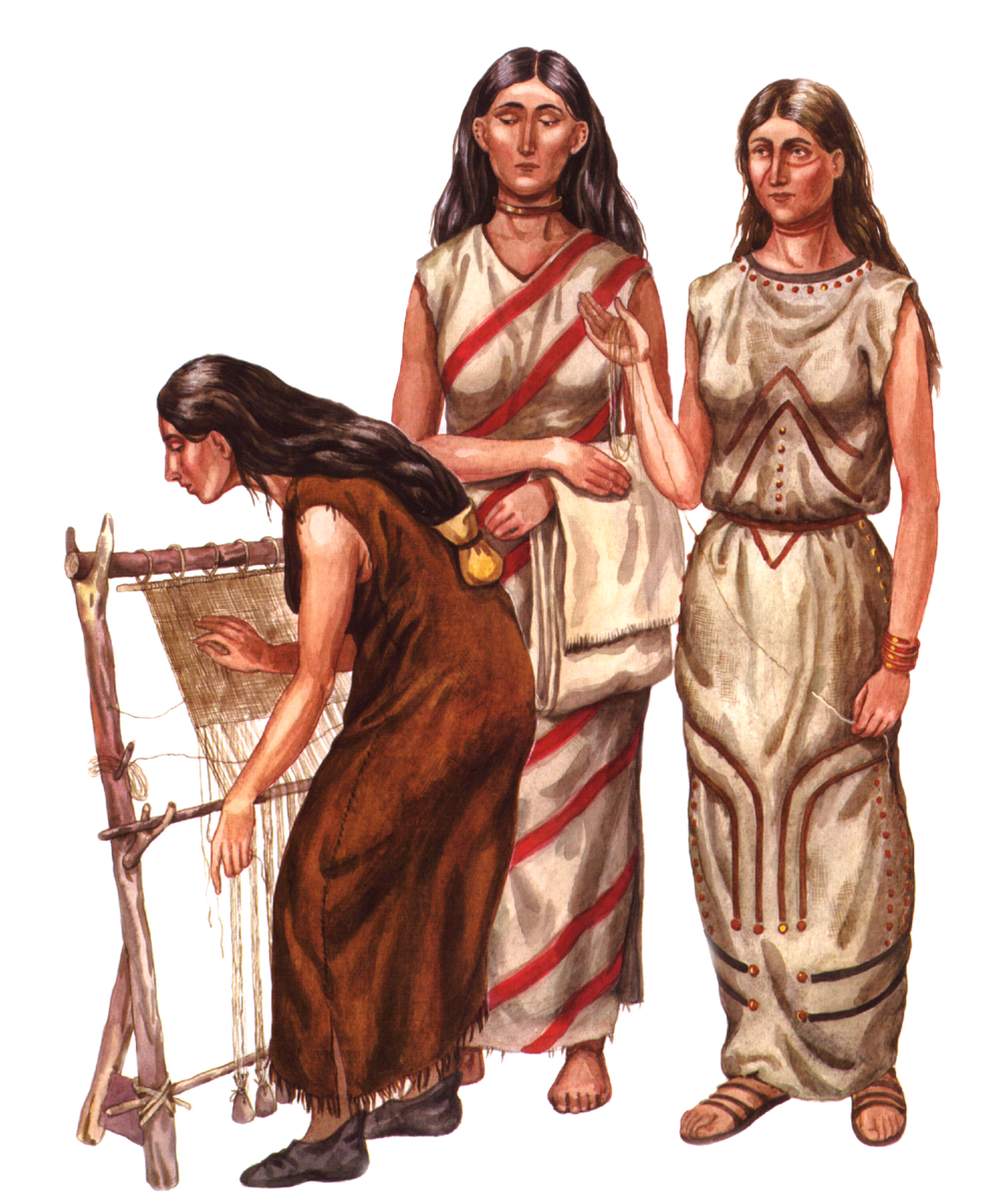 Одежда в древние времена. Одежда эпохи неолита. Трипольская культура одежда. Одежда древних людей в эпоху неолита. Древние женщины.