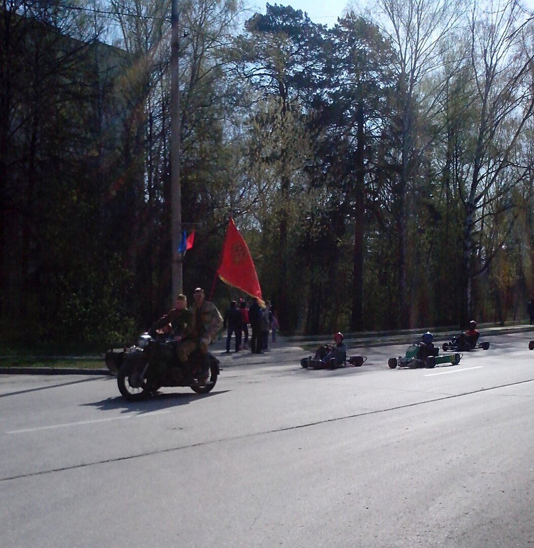 9 мая 2019 Морской проспект. Новосибирск.Академгородок