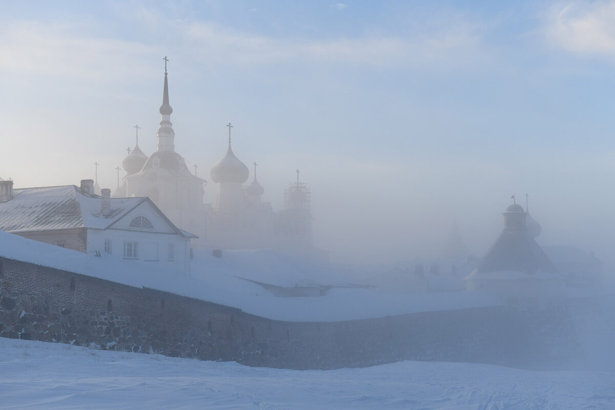 Белое море,Соловецкий монастырь,Архангельск