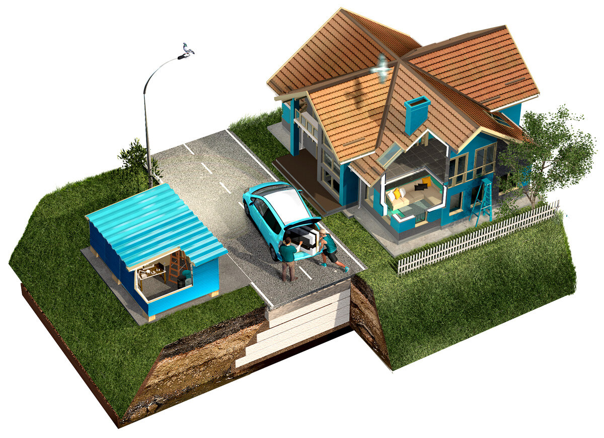 Применение пенополистирола