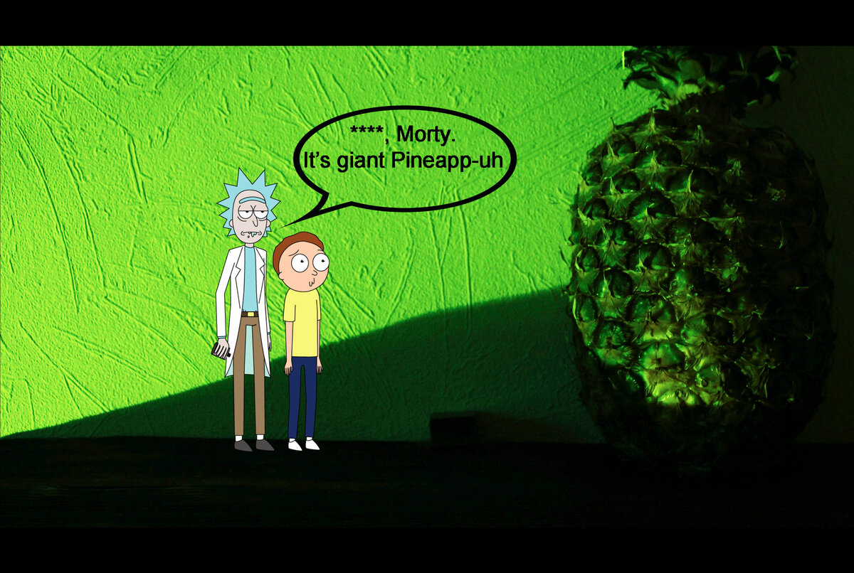 🍍: "Да пошёл ты сам ********, ты, ******** сквончащего ******!"