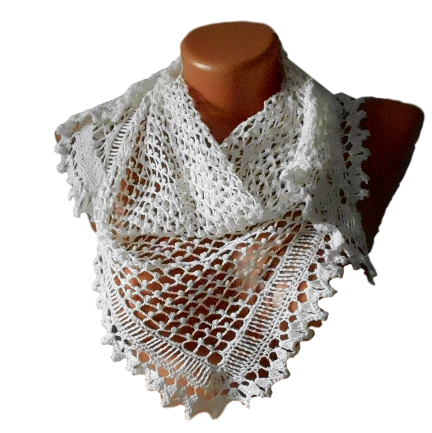 льняная косынка