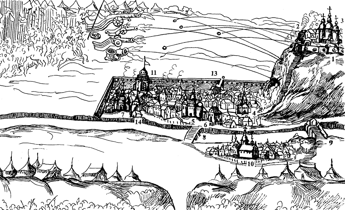 Карта чигиринские походы 1677 1678
