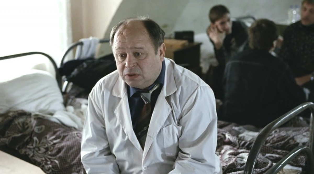 Владимир Ильин в роли Рагина. Фильм "Палата №6" 2009 года.