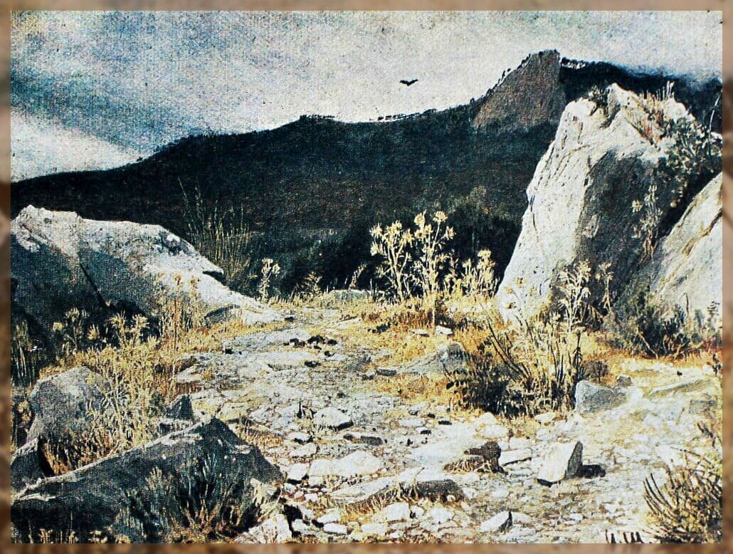 "Горная дорожка. Крым." этюд 1879