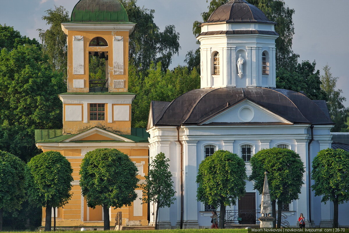 Церковь близ Перово в Кусково