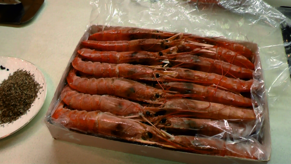 Хороший вид креветок - половина успеха. 