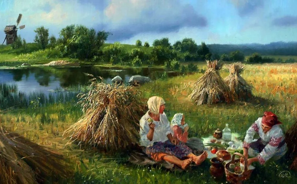 Русские народные песни речка