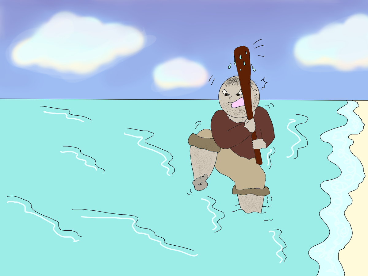 Типичный ниспровергатель научной теории, изображенный с большим сходством.