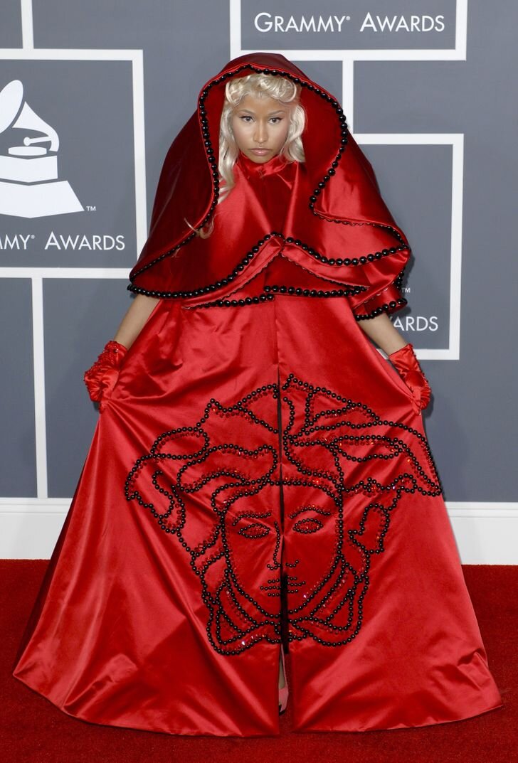 Ники Минаж и ёе образ на Grammy Awards 2012. Фото с ресурса pinterest.ru
