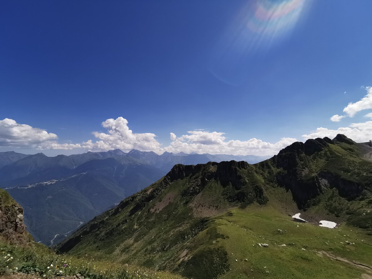 Вид с 2200 метров 