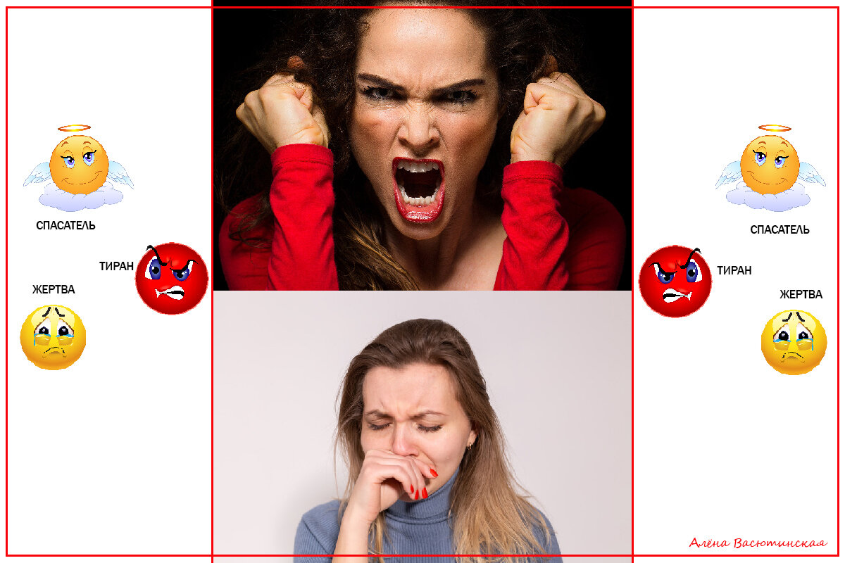 Жертва-тиран-спасатель. Замкнутый круг: где выход? Лена Ласточкина