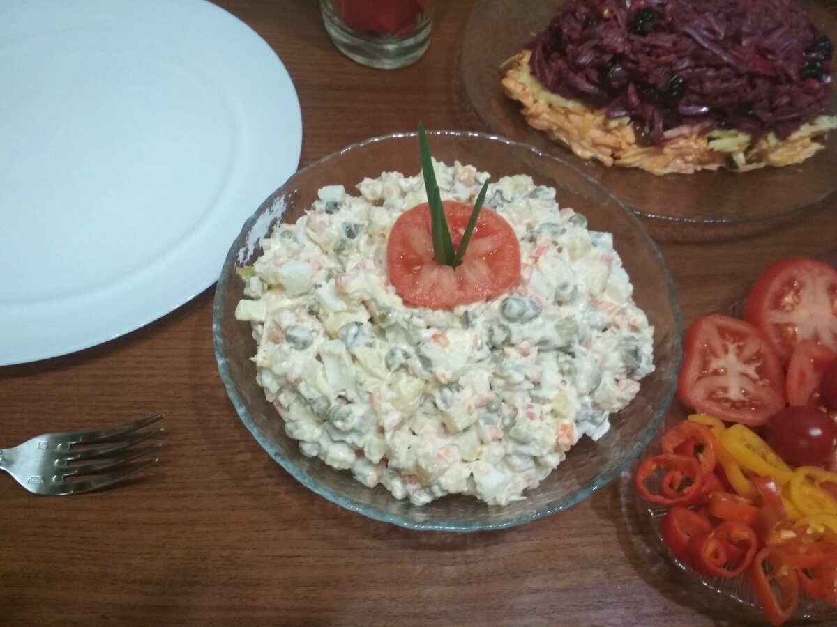 Наш вариант салата Столичный
