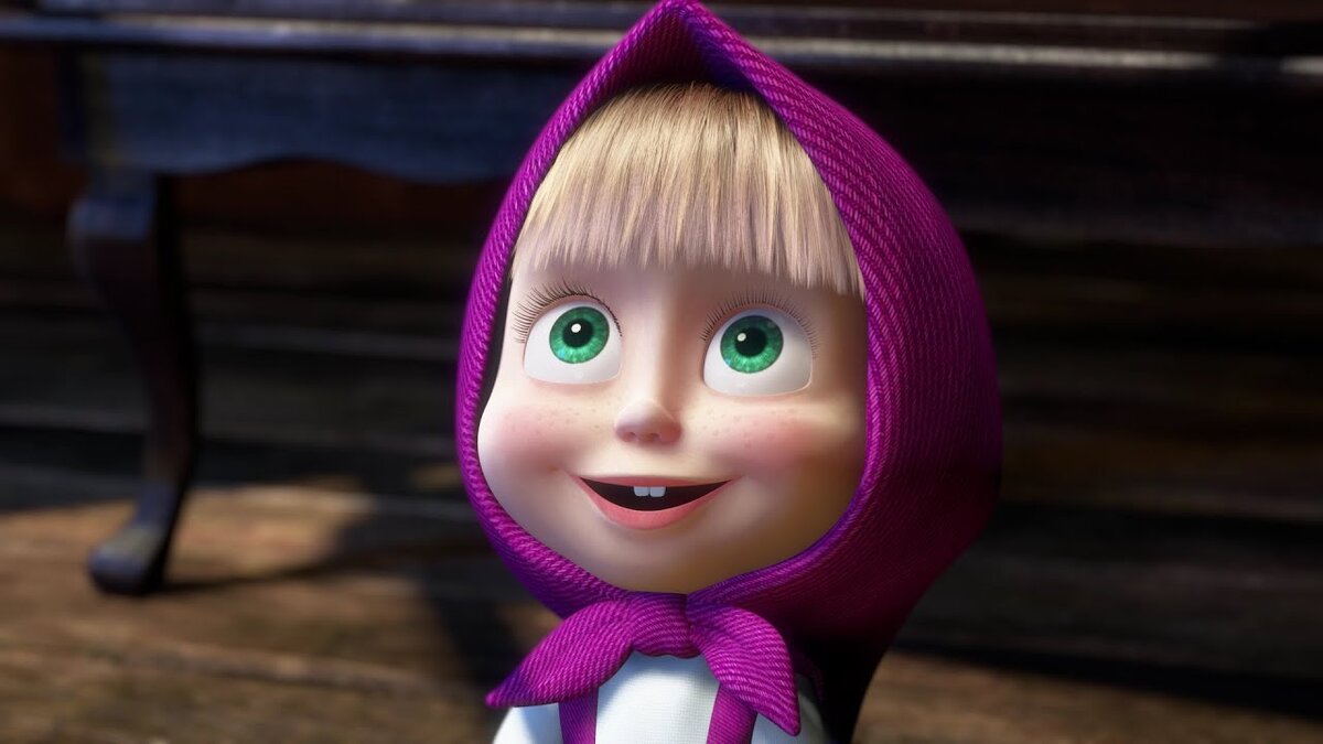 Кадр из м/ф "Маша и медведь"