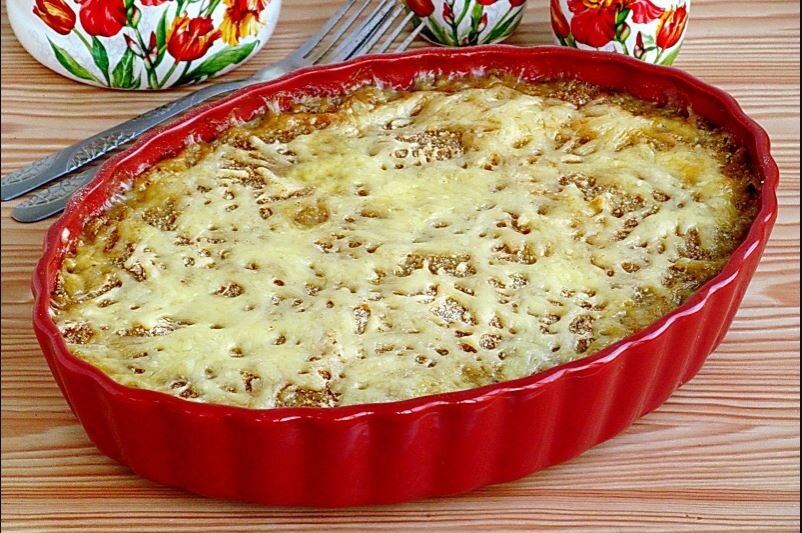 запеченая капусточка под сыром