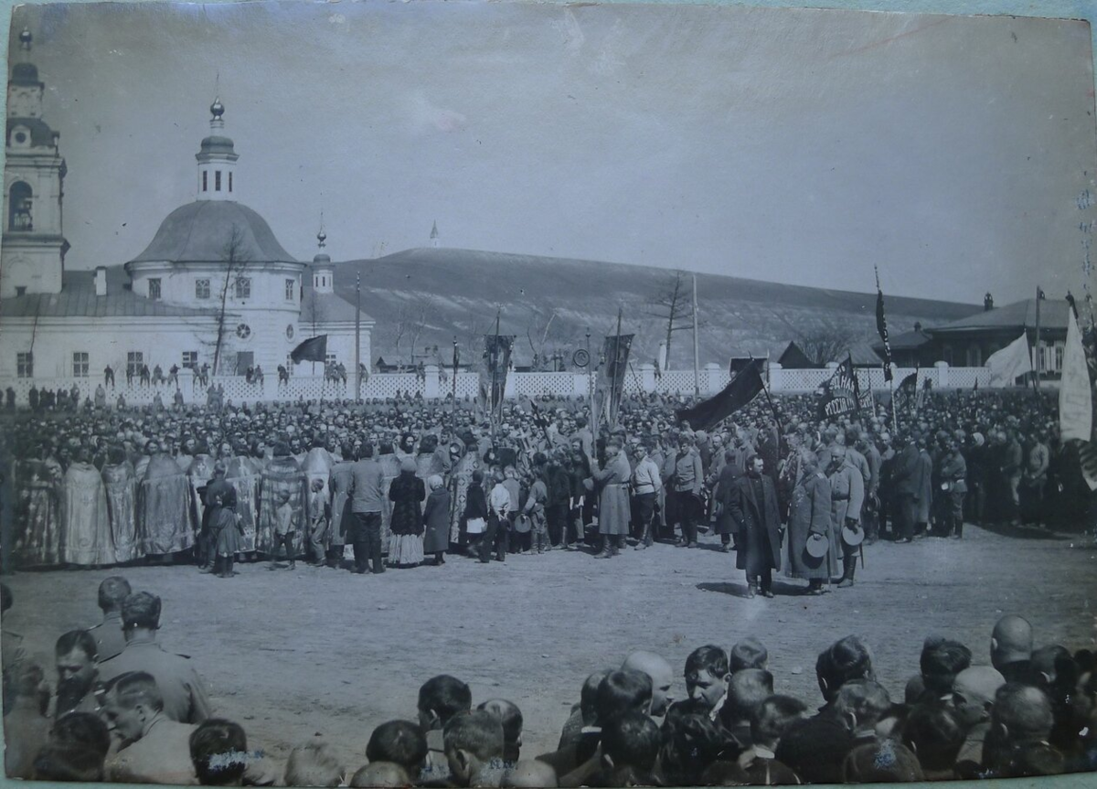 Церковь в 1917. Всехсвятская Церковь Красноярск. Красноярск 1917 собор. Красноярск в 1917 г. Красноярск 1917 год.