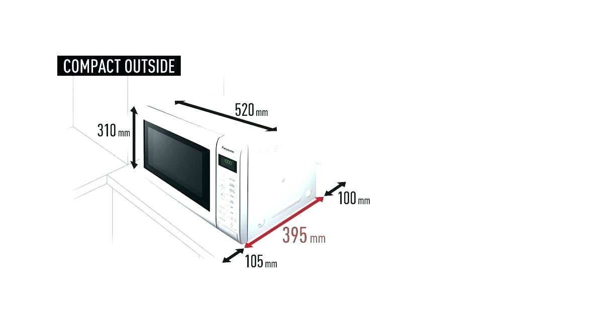 Стандартные размеры микроволновой печи: подбор по габаритам | kitchen ...