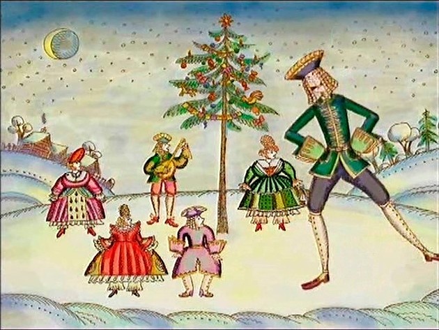 Петр I. Новый год