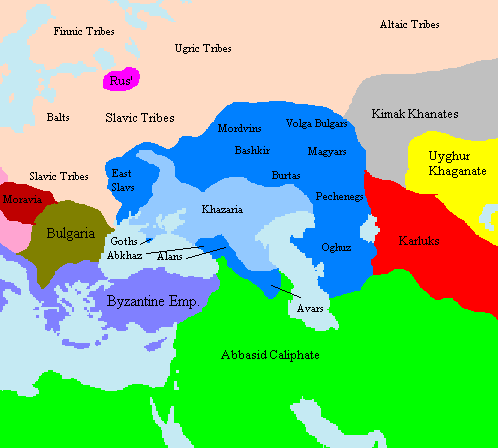 Ара́бо-хаза́рские во́йны (642—799) — серия вооружённых конфликтов между Хазарским каганатом с одной стороны, и преемствовавшими друг другу Арабским, Омейядским и Аббасидским халифатами с другой. В западной историографии из них иногда выделяют Первую арабо-хазарскую войну (около 642—652) и Вторую арабо-хазарскую войну (722 —737) - Википедия