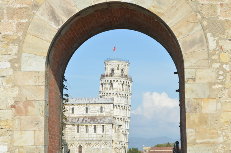 Ещё один "открыточный" вид - Пиза, Италия