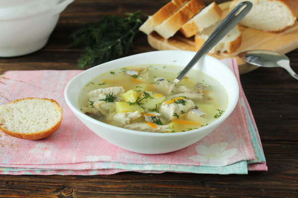 Суп из скумбрии свежемороженой рецепты с фото