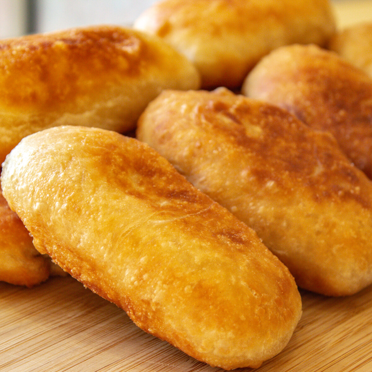 Жареные пирожки с картошкой 