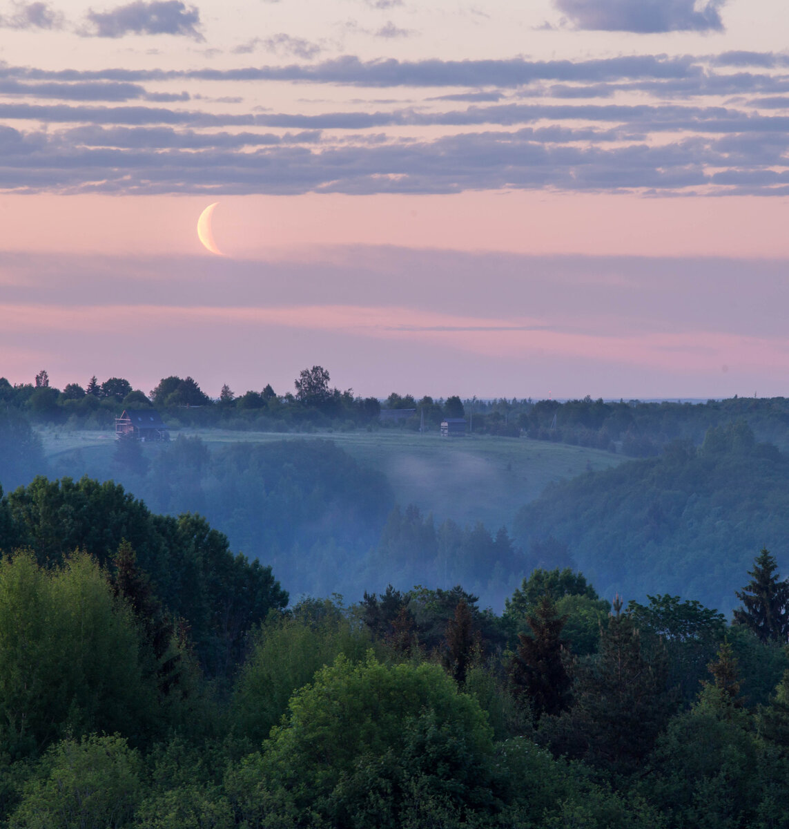 Восход луны над Мальской долиной