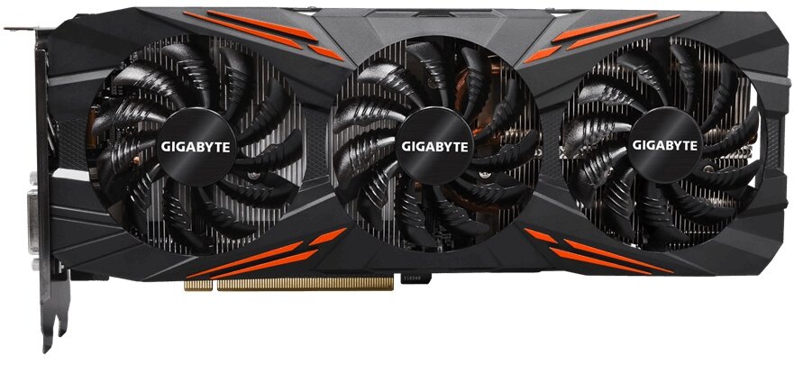 Вот она - Gigabyte GeForce GTX 1070 G1 Gaming.