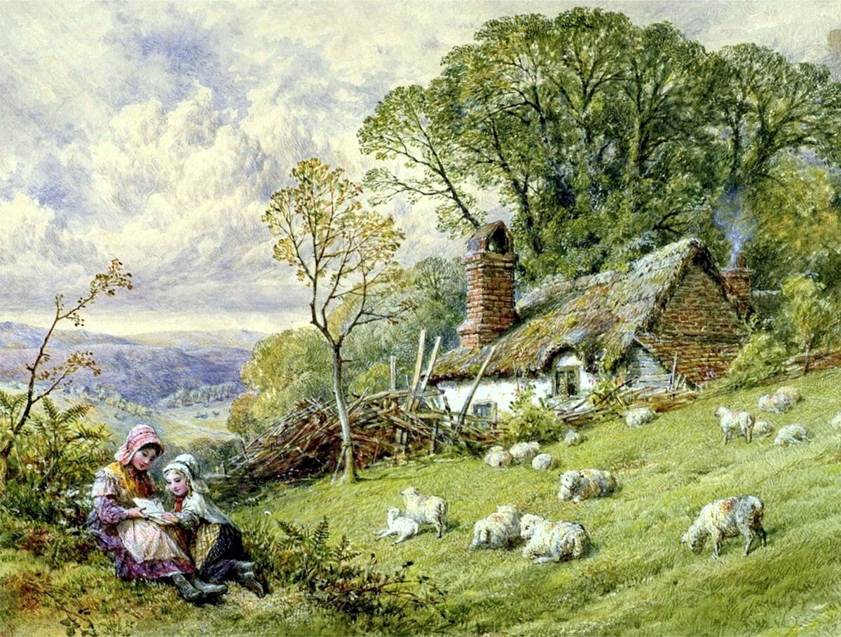 Уильям Коулман 1829 – 1904. Пастораль