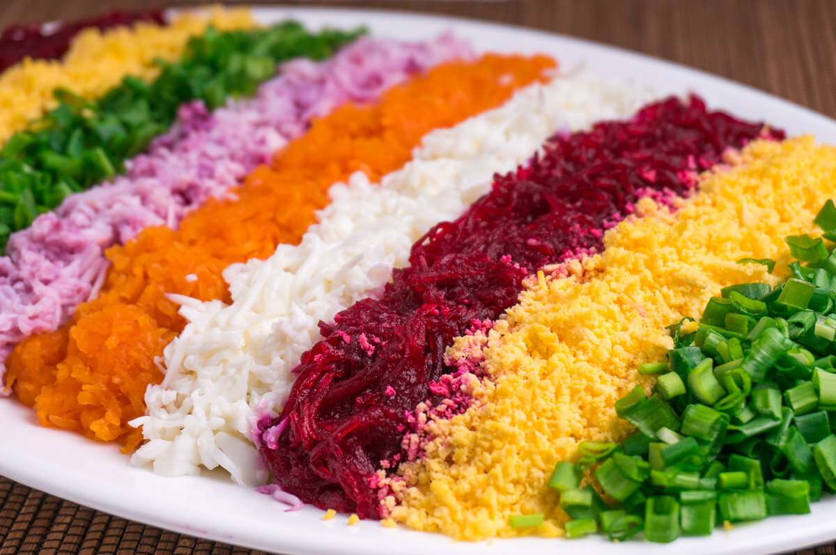 Салат РАДУЖНЫЙ