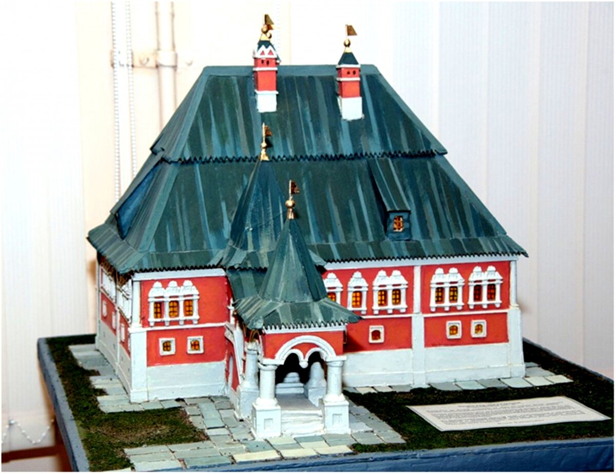 Макет дома Анны Монс. Фото с сайта: regnum.ru