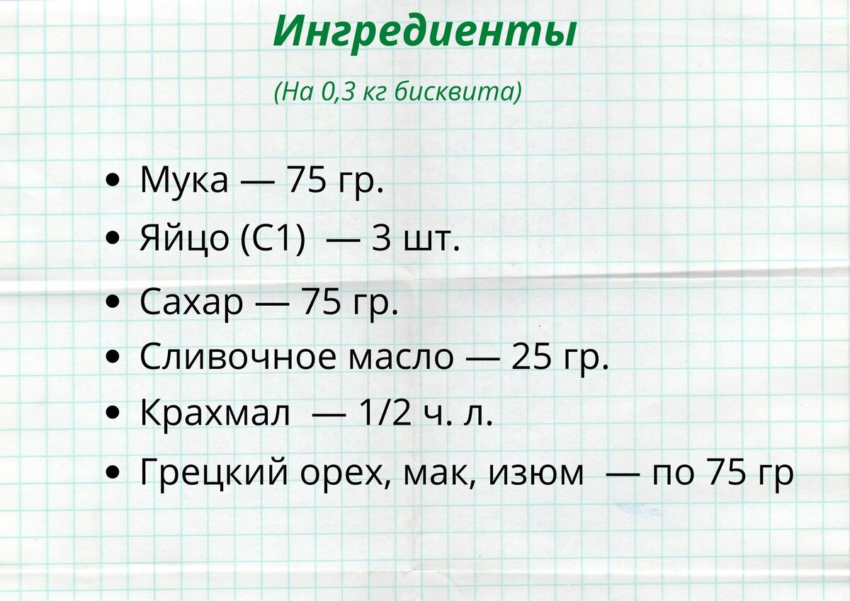 Компоненты для тортика. Крем сметанный