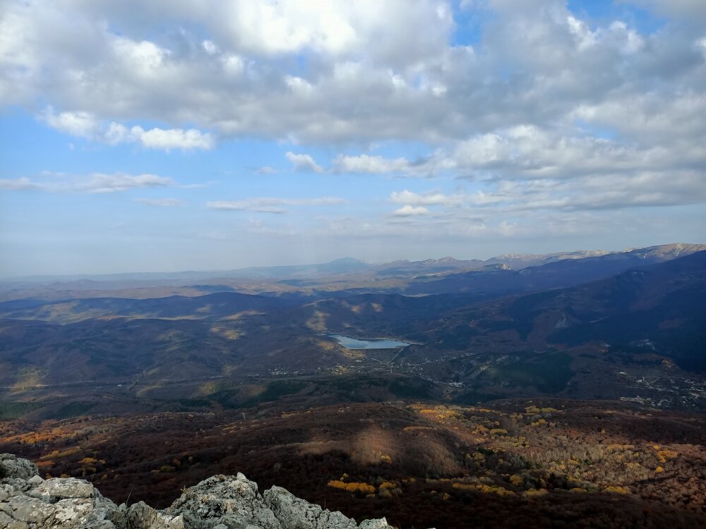 Вид с горы Сотира