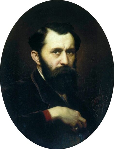 Автопортрет. 1870 год. 