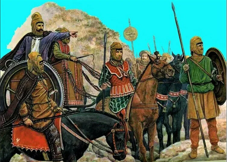 Скифы в Передней Азии.